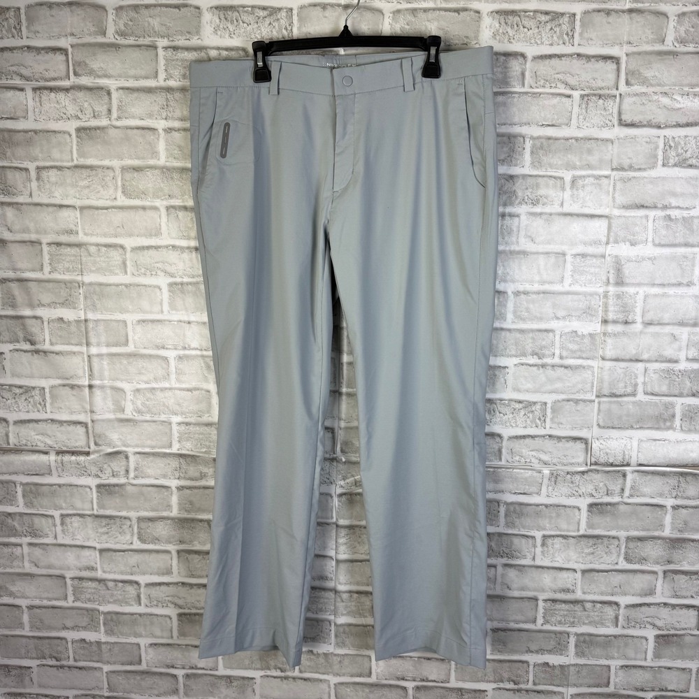 Nike Golf Tour Performance Dri-FIT Pants Mens 38 x 30 Gray 509737-017 Stretch